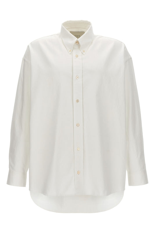 Studio Nicholson LOGO SHIRT RUSKINWHITE