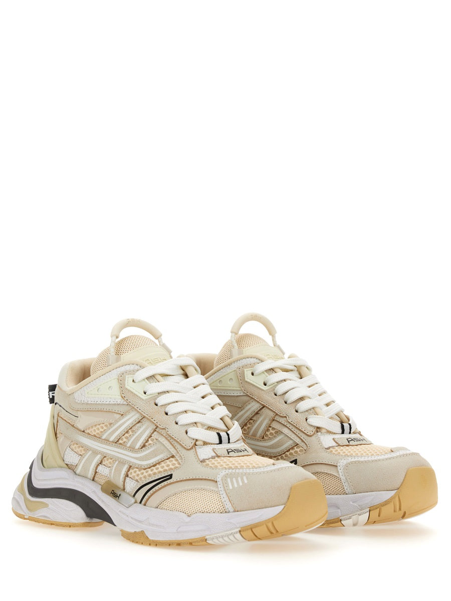 ASH SNEAKER "RACE" RACE01INTERCEPBEIGE/WHITE/TALC