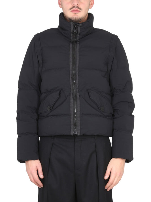 Ten c DOWN JACKET WITH REMOVABLE SLEEVES 23CTCUC03038003780999