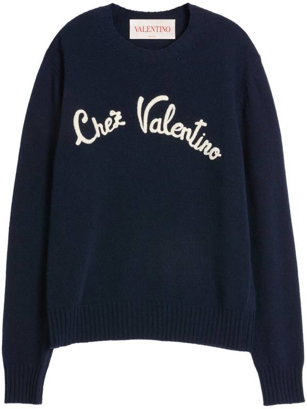 Valentino Garavani Valentino Sweaters Blue VKC33LAR8D51