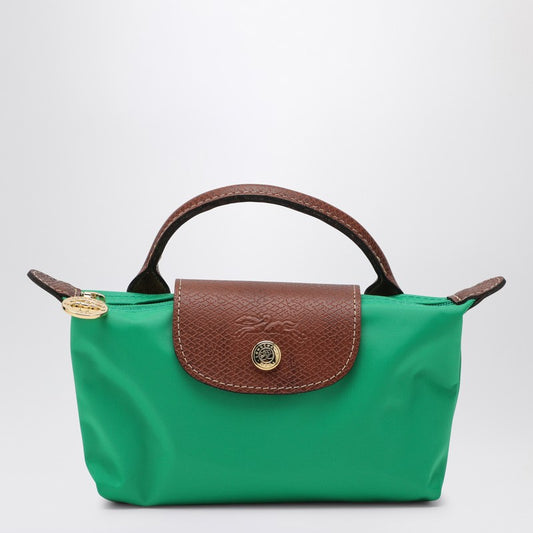 LONGCHAMP Le Pliage Original green clutch bag 34175089P_LONG-P88