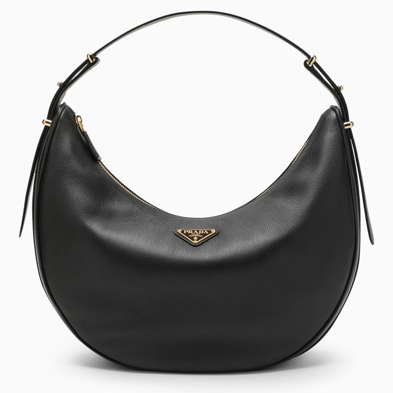 Prada Arqué black large leather shoulder bag 1BC212OVO2CYSO_PRADA-F0002