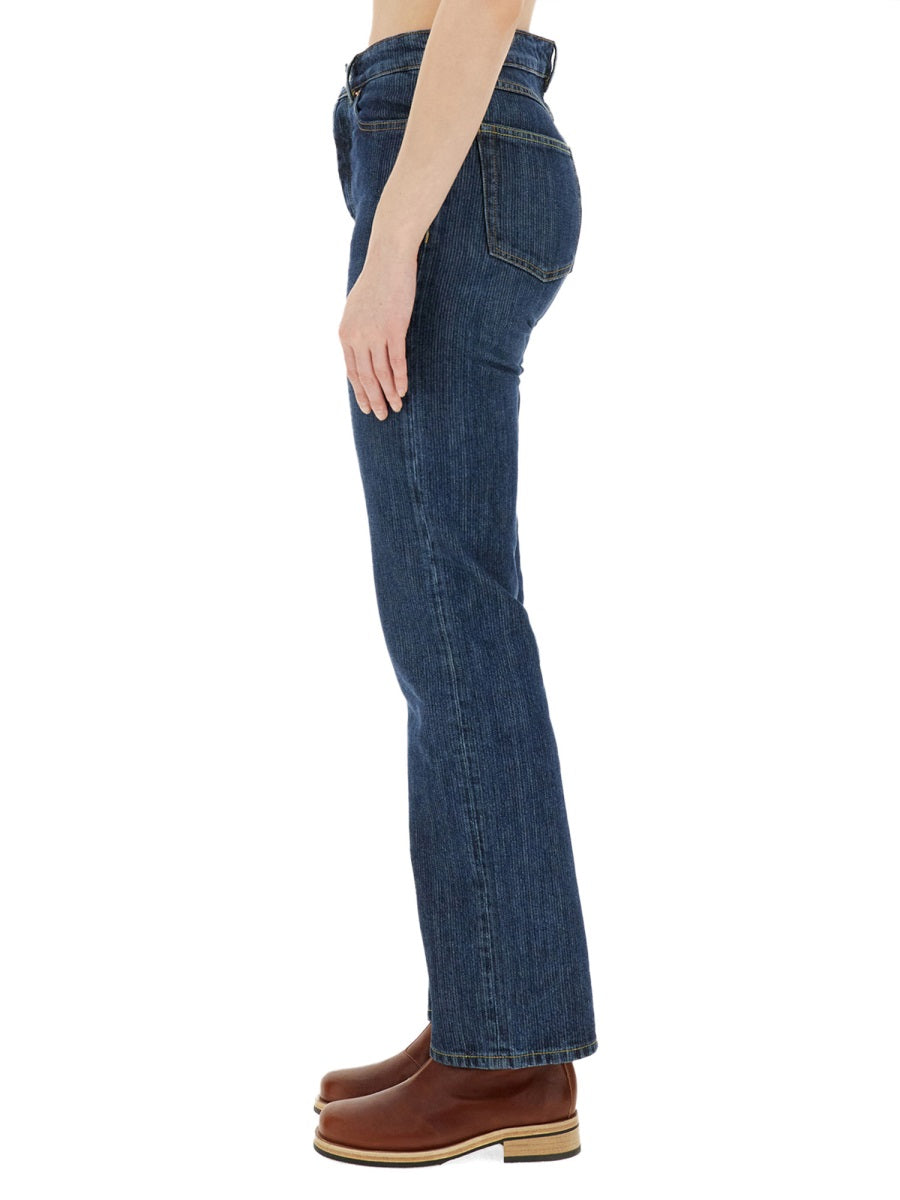 OUR LEGACY LINEAR CUT JEANS W2245LDDEEPBLUETWILLCHAIN