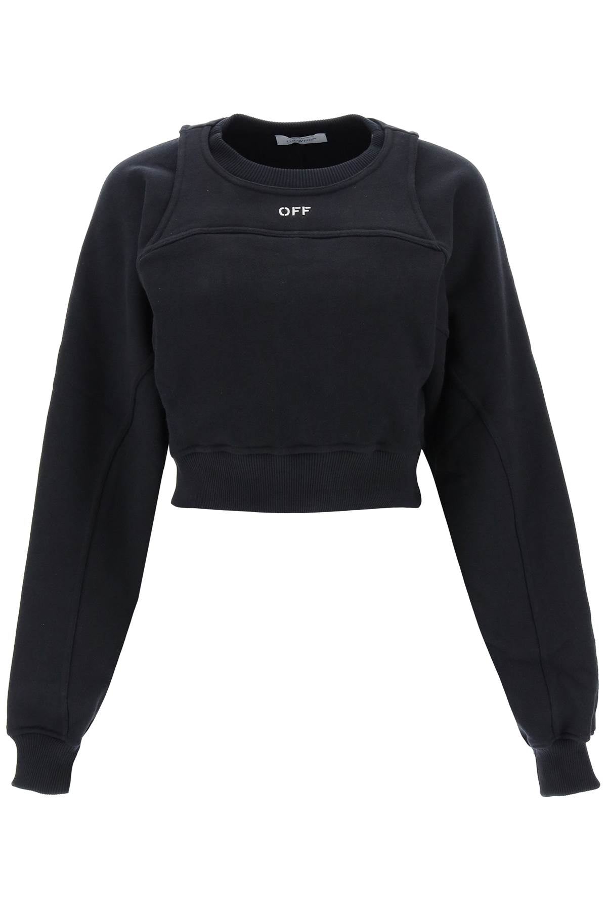 Off-White Sweatshirt Woman  black OWBA071F23JER0011001