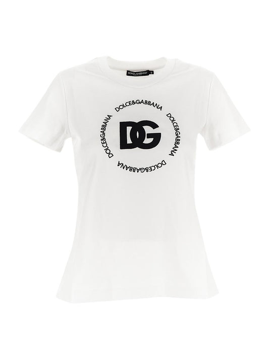 Dolce & Gabbana T-shirt white F8T00ZGDB5UW0800