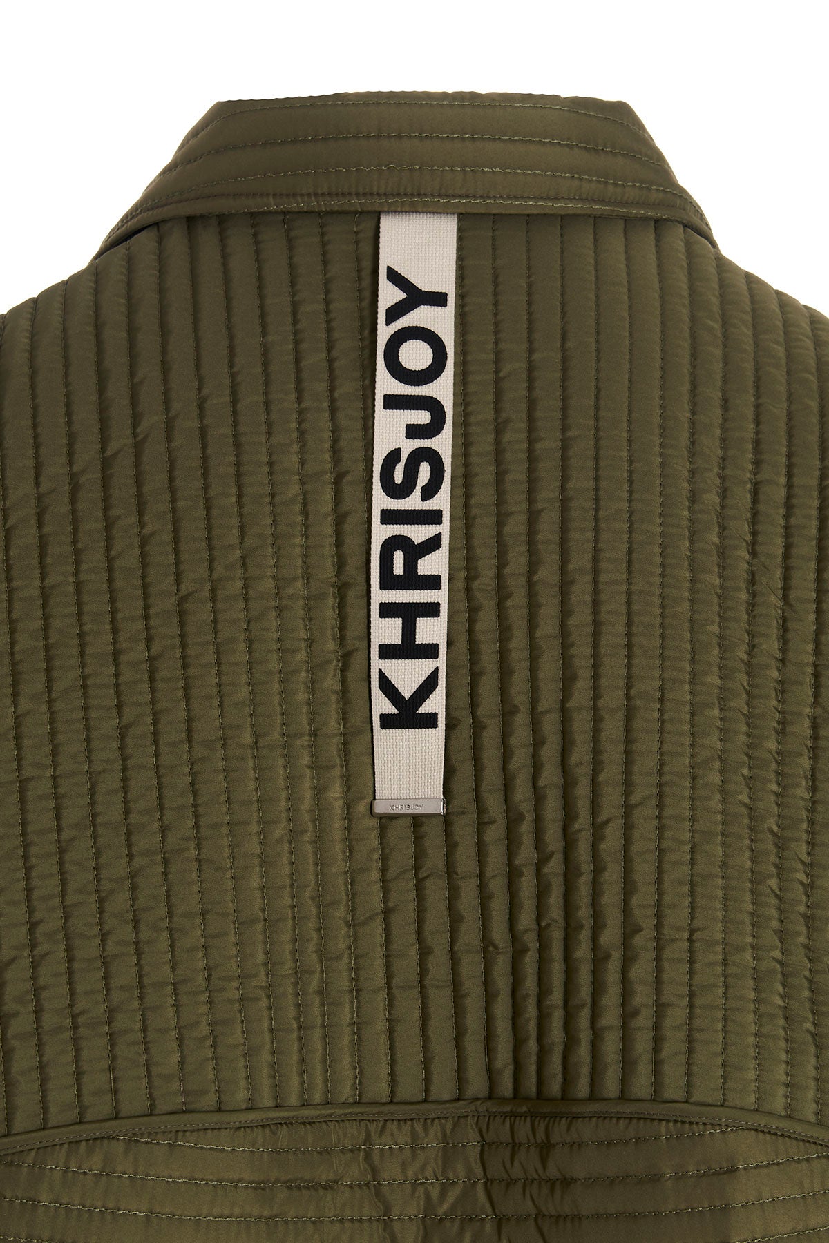 KHRISJOY 'CHORE QUILTED STRIPES' DOWN JACKET ESM053NYQSOA101