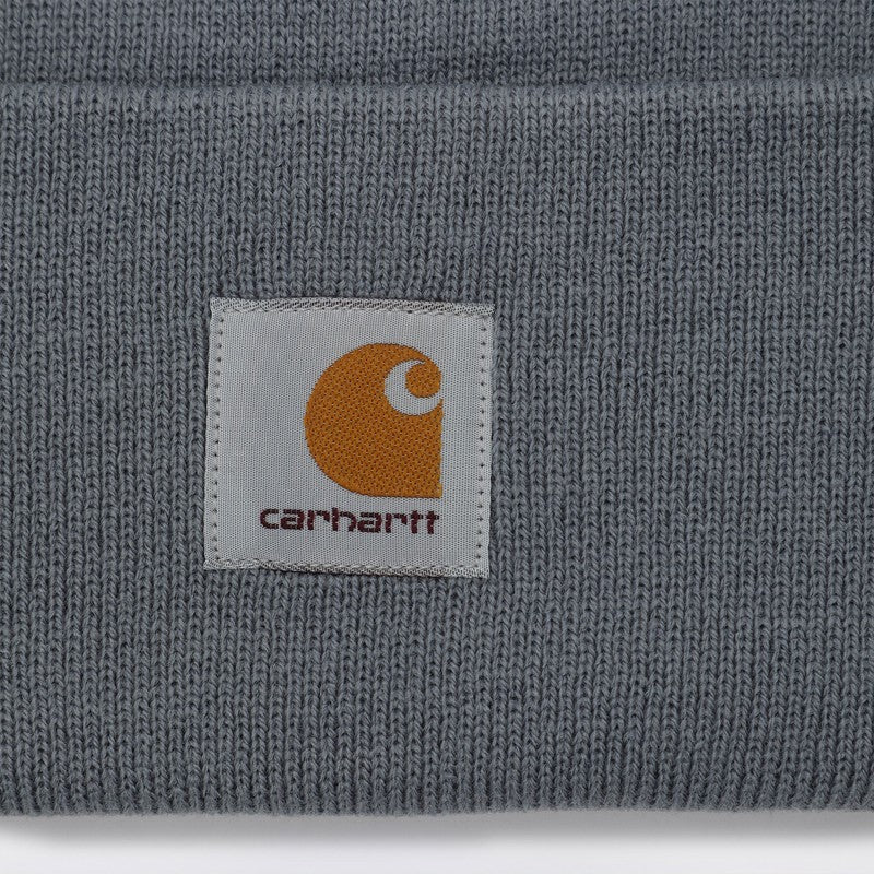 Carhartt WIP Grey bonnet with patch logo I020222PLP_CARH-191XX