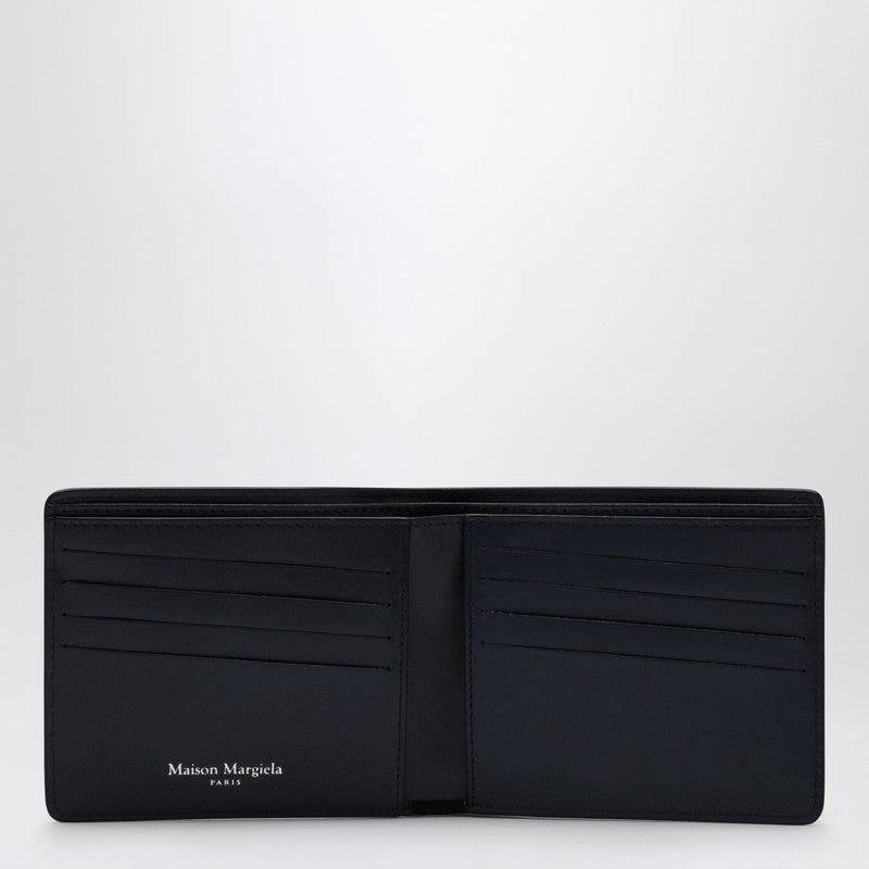 Maison Margiela Dark blue leather bi-fold wallet S35UI0435P4745P_MARGI-T6063