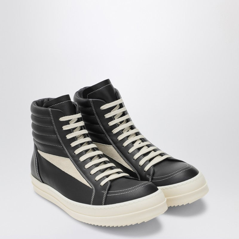 Rick Owens High Vintage black/white suede Sneaker RU02D6896LCOLVSP_RICKO-911