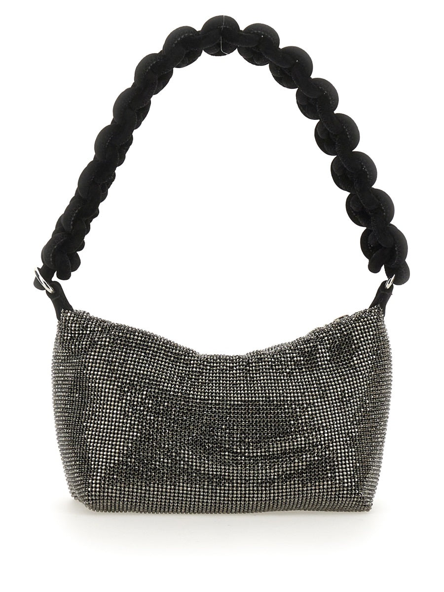 KARA BAG WITH KNOTTED HANDLE HB350A0992HEMATITE