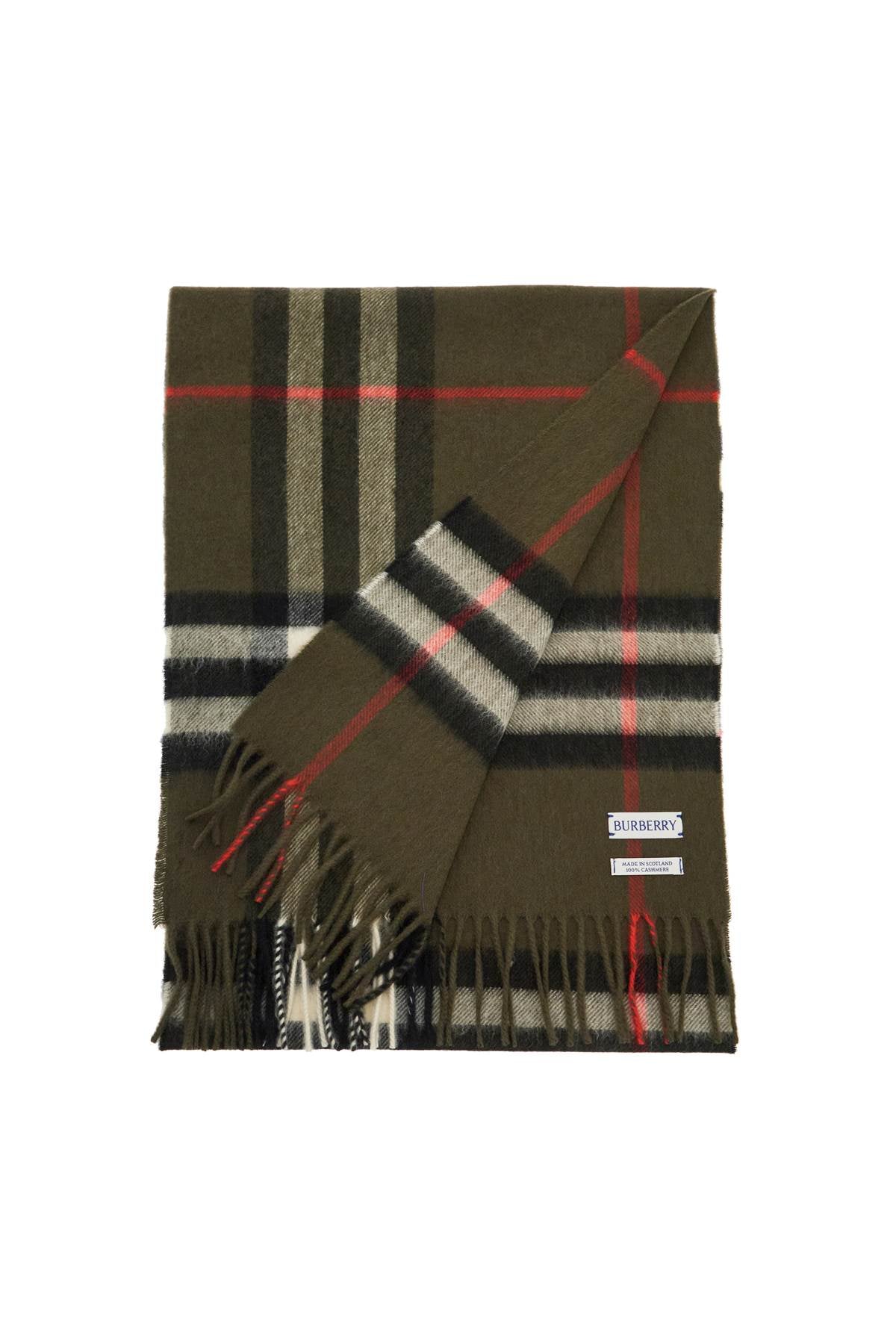 Burberry check cashmere scarf 8091010C1173