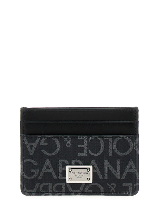 Dolce & Gabbana ALL OVER LOGO CARDHOLDER BP0330AJ7058B969