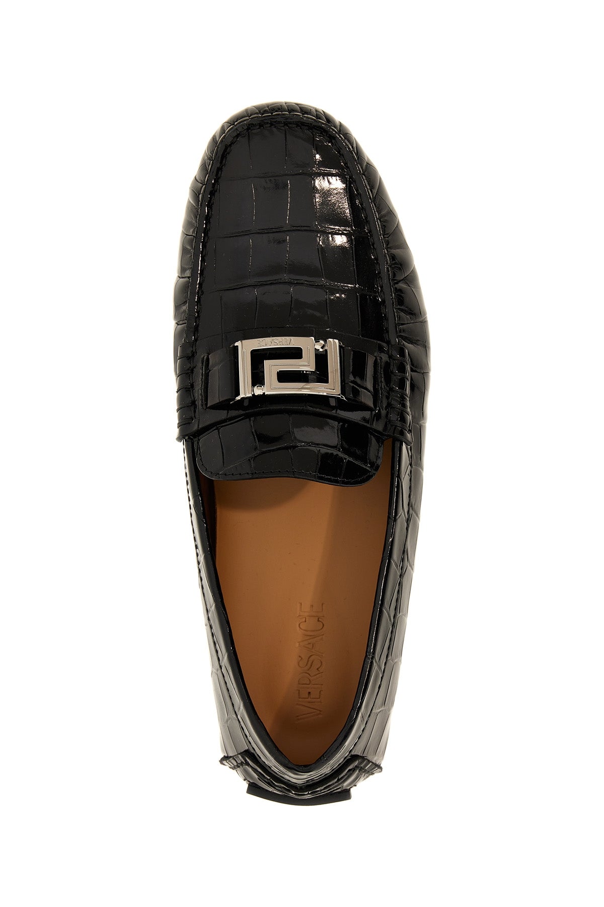 VERSACE 'GRECA' LOAFERS 10139721A098911B00E