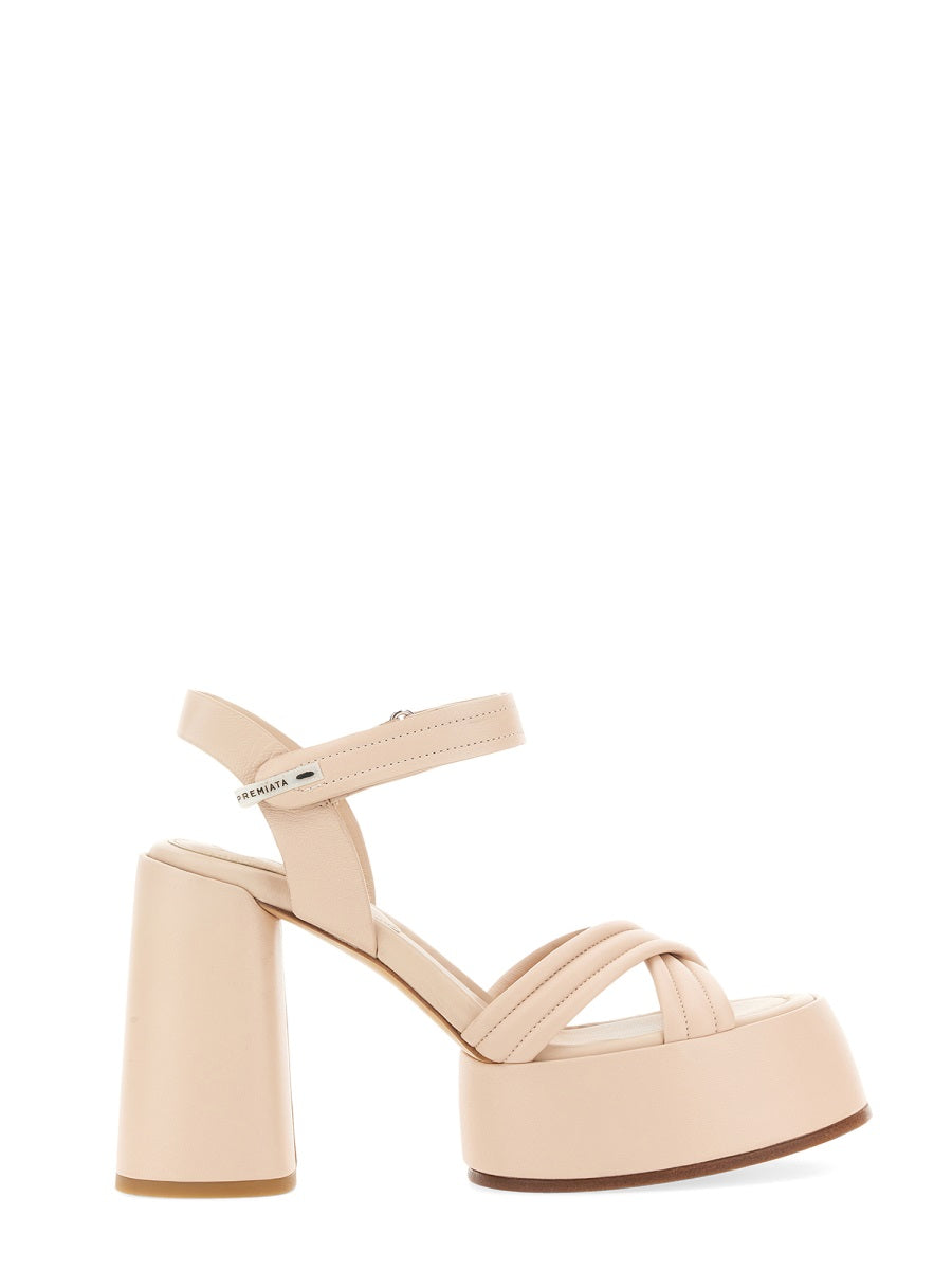 PREMIATA PLATFORM SANDAL M6495NUDE