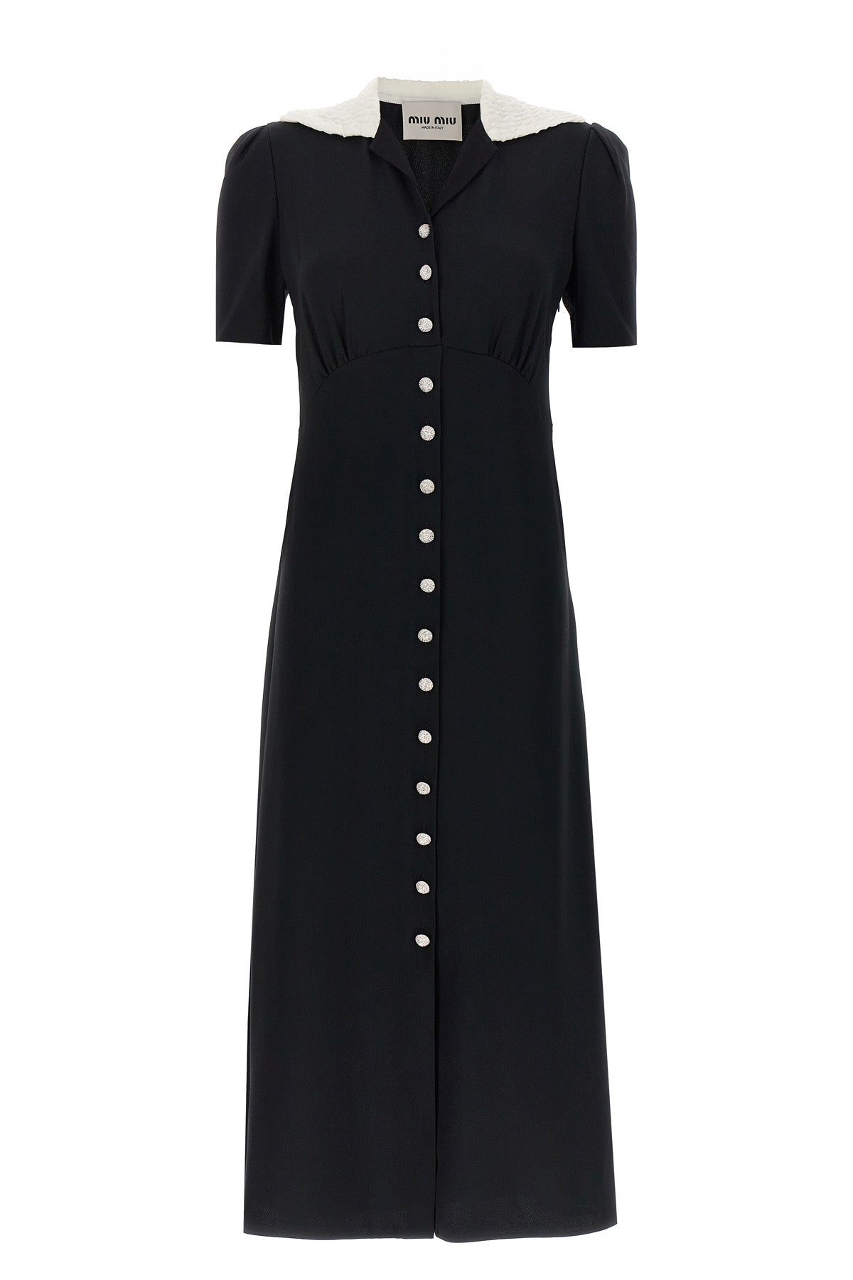 MIU MIU SABLÈ MIDI DRESS MF5206SOOOS2YF0002