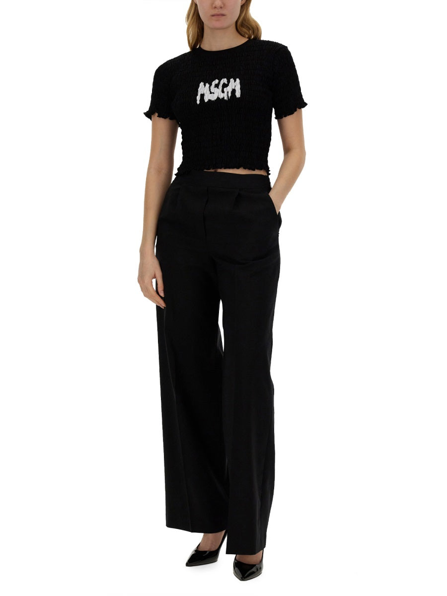 MSGM WIDE LEG PANTS 3641MDP1624720099