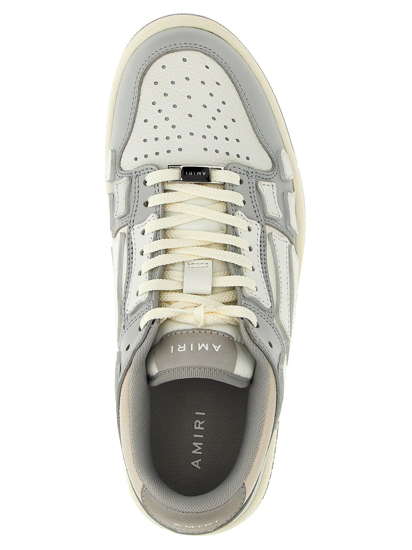 AMIRI 'SKEL TOP LOW' SNEAKERS AMFOSR1006GREY