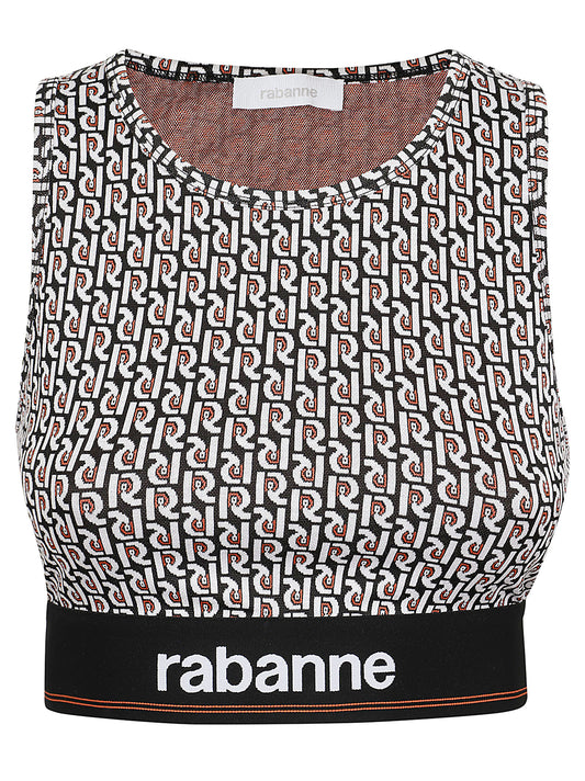 Rabanne Tシャツ・カットソー 24PJTO608VI0360V317MONOGRAM