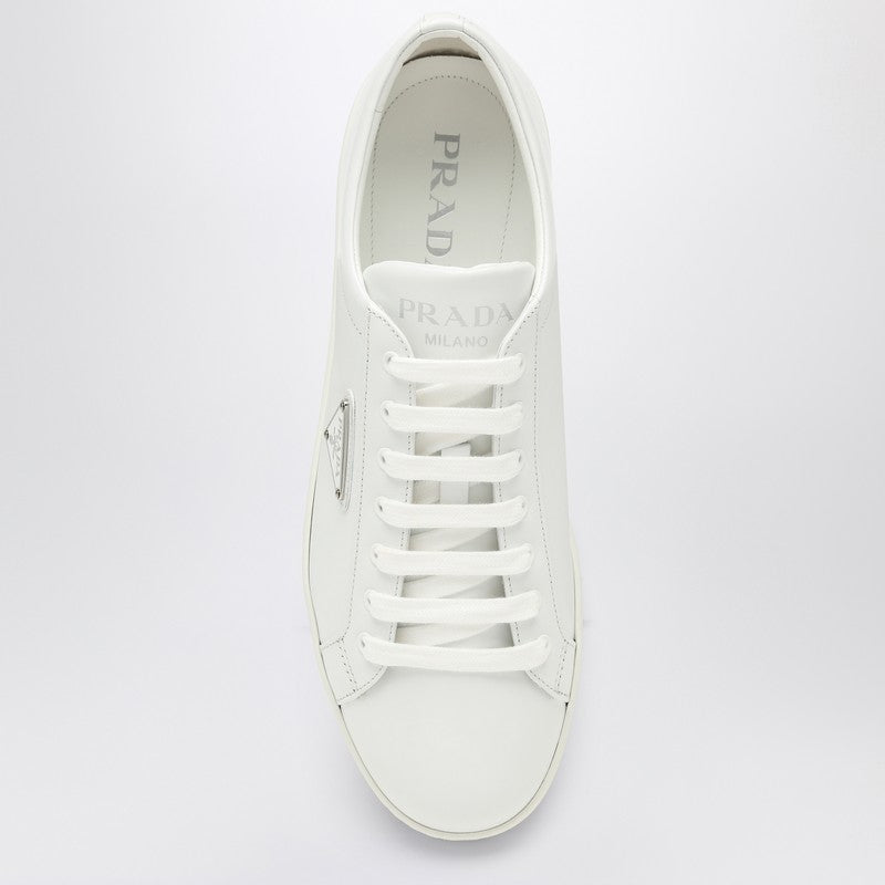 Prada White Sneaker with Triangle Logo 2EE376G0003F0EP_PRADA-F0009