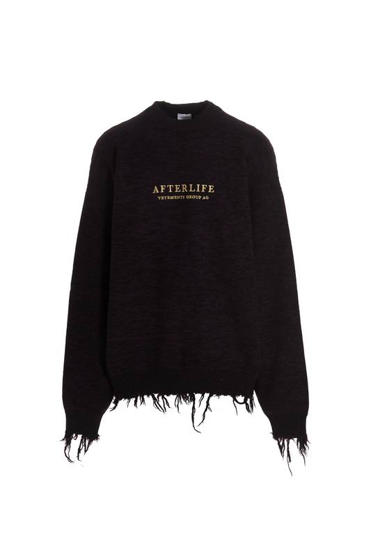 VETEMENTS 'AFTERLIFE' SWEATER UE63KN480PPURPLE