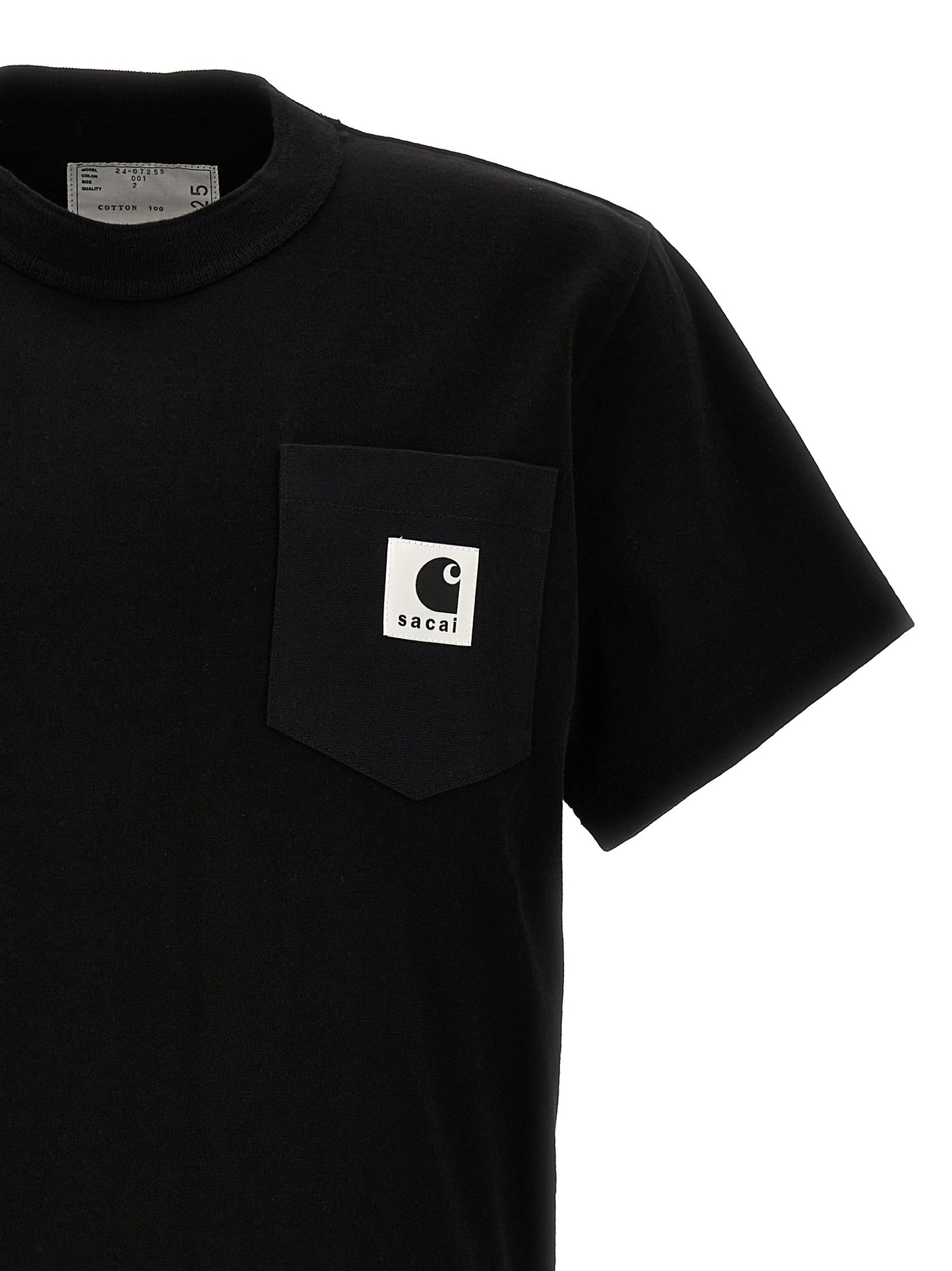 sacai T-SHIRT SACAI X CARHARTT WIP 240725S001