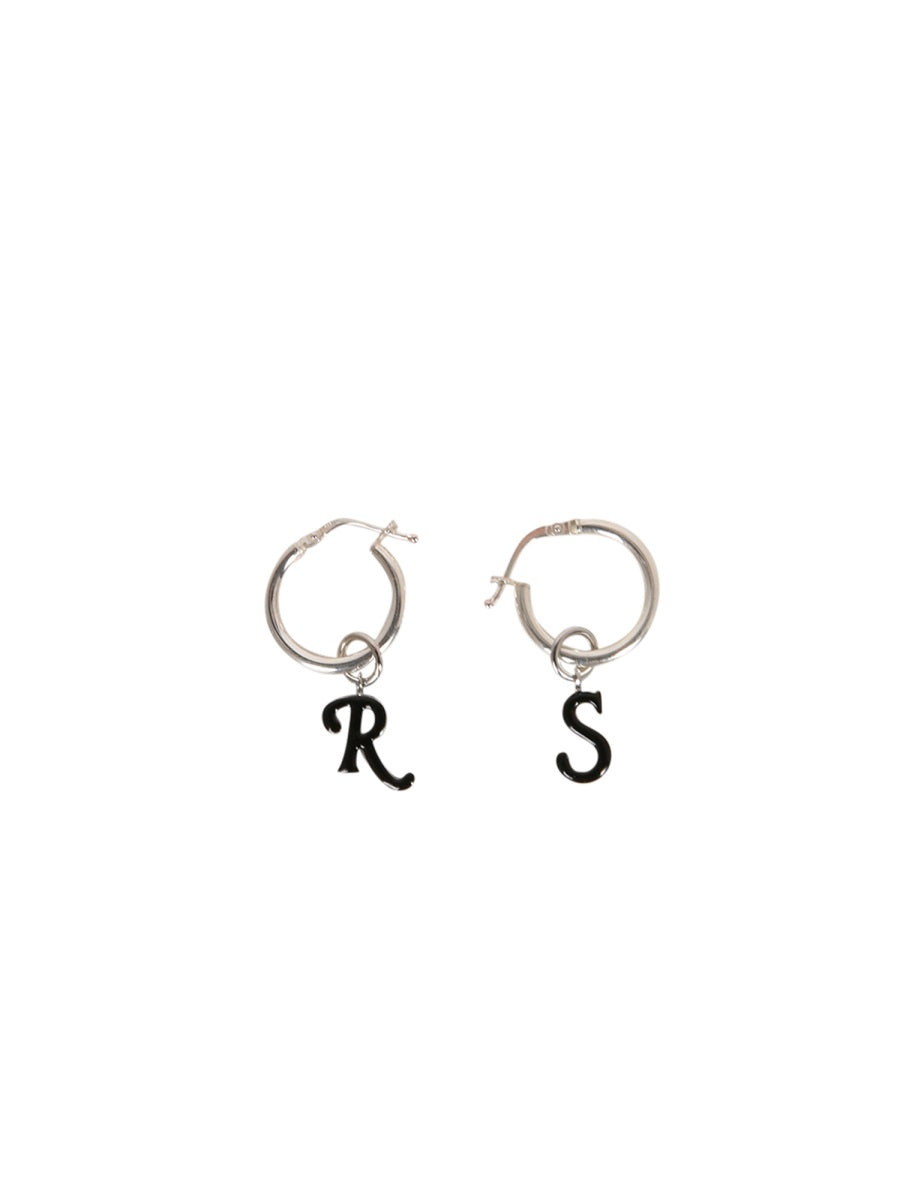 RAF SIMONS LOGO EARRINGS 221-977450000099