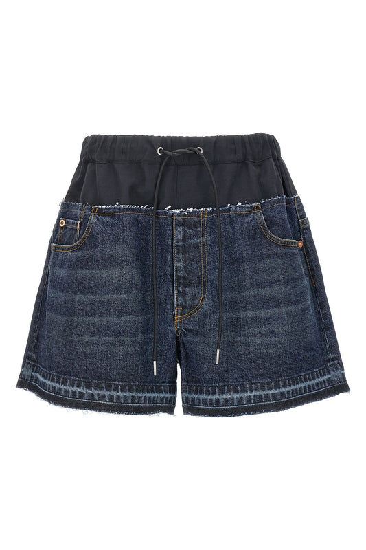 sacai DENIM SHORTS 2407141401