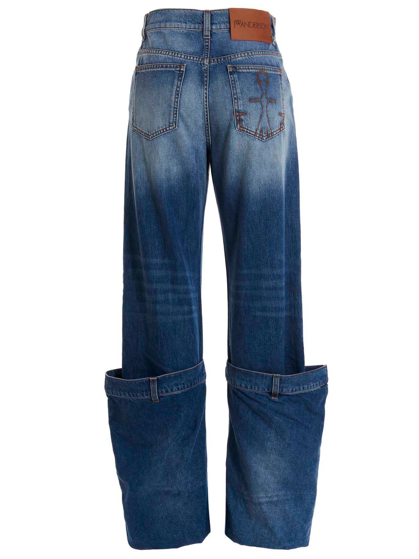 JW Anderson MAXI TURN-UP JEANS DT0056PG1164804