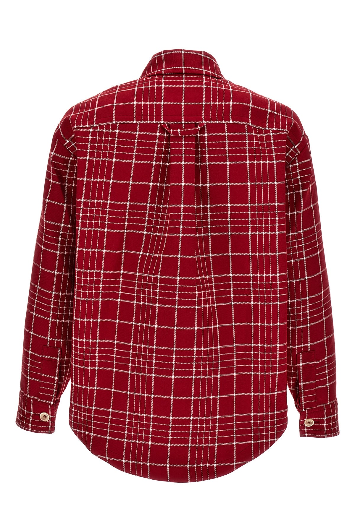 JACQUEMUS 'LE BLOUSON MONTAGNE' OVERSHIRT 23H236BL102JACQUARDCHECKD