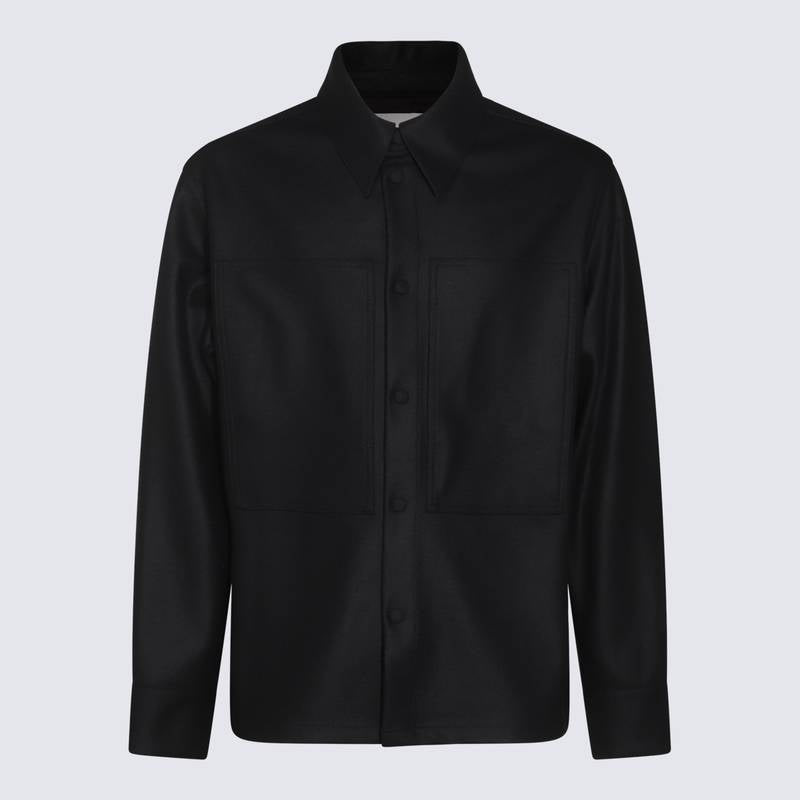 Jil Sander Shirts Black J22DL0258J40045001