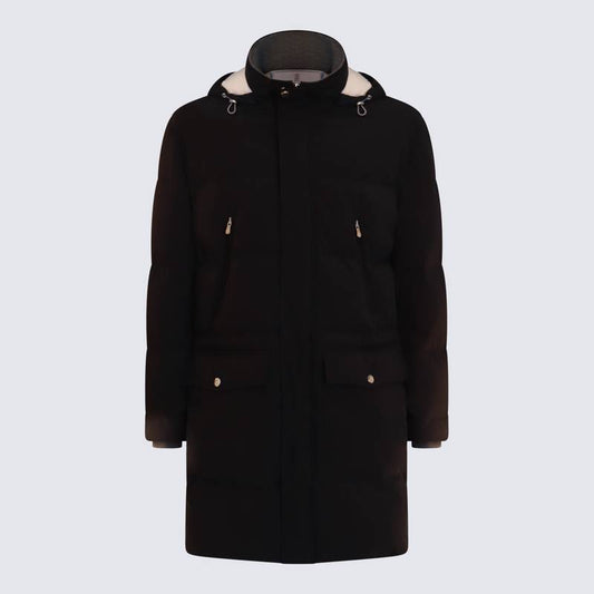 Brunello Cucinelli Coats Black MM4911827CQD26