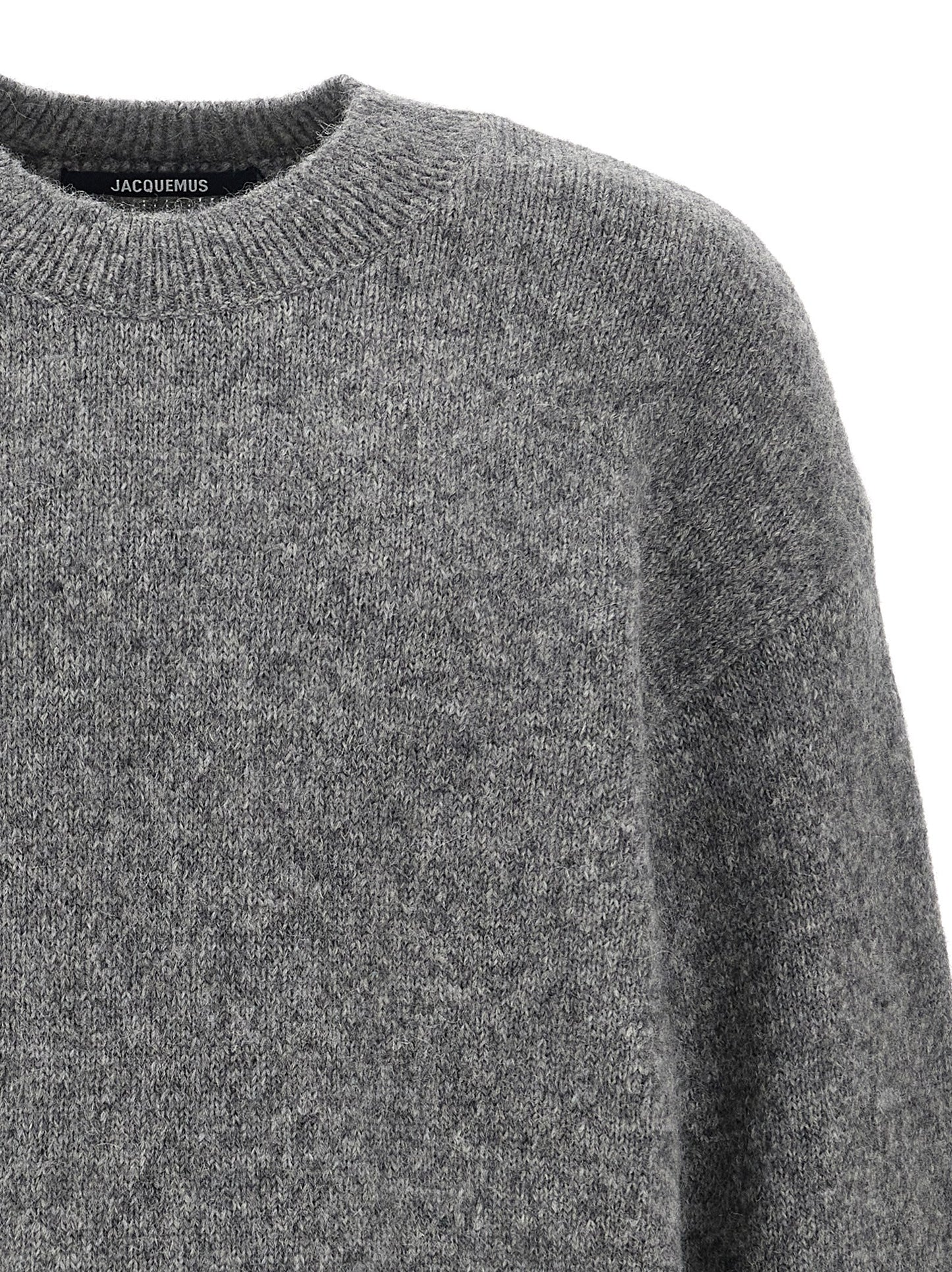 JACQUEMUS 'JACQUEMUS' SWEATER 24E245KN2952329GREY