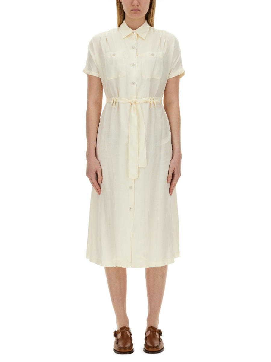 A.P.C. CHEMISIER DRESS VIAKQF05959AAD