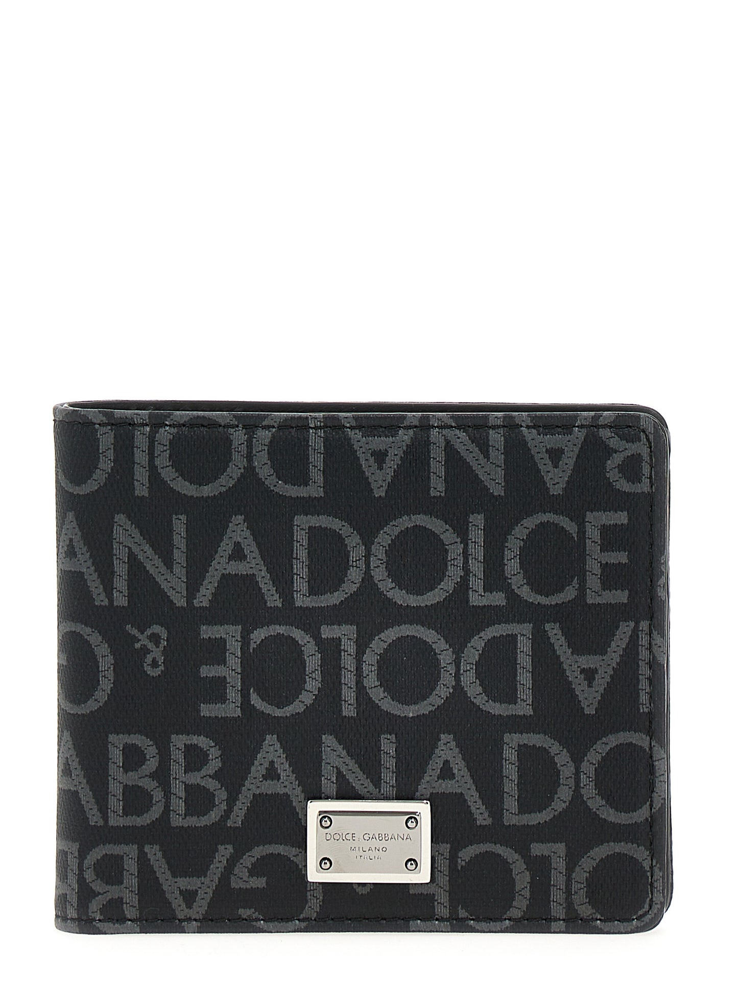 Dolce & Gabbana JACQUARD LOGO WALLET BP1321AJ7058B969