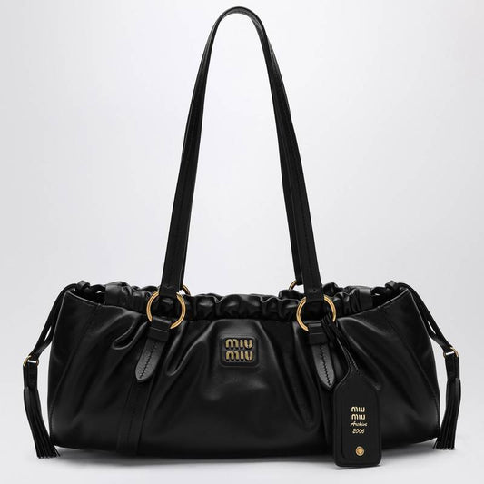 MIU MIU Joie black nappa bag 5BG289MOO2CSWP_MIU-F0002