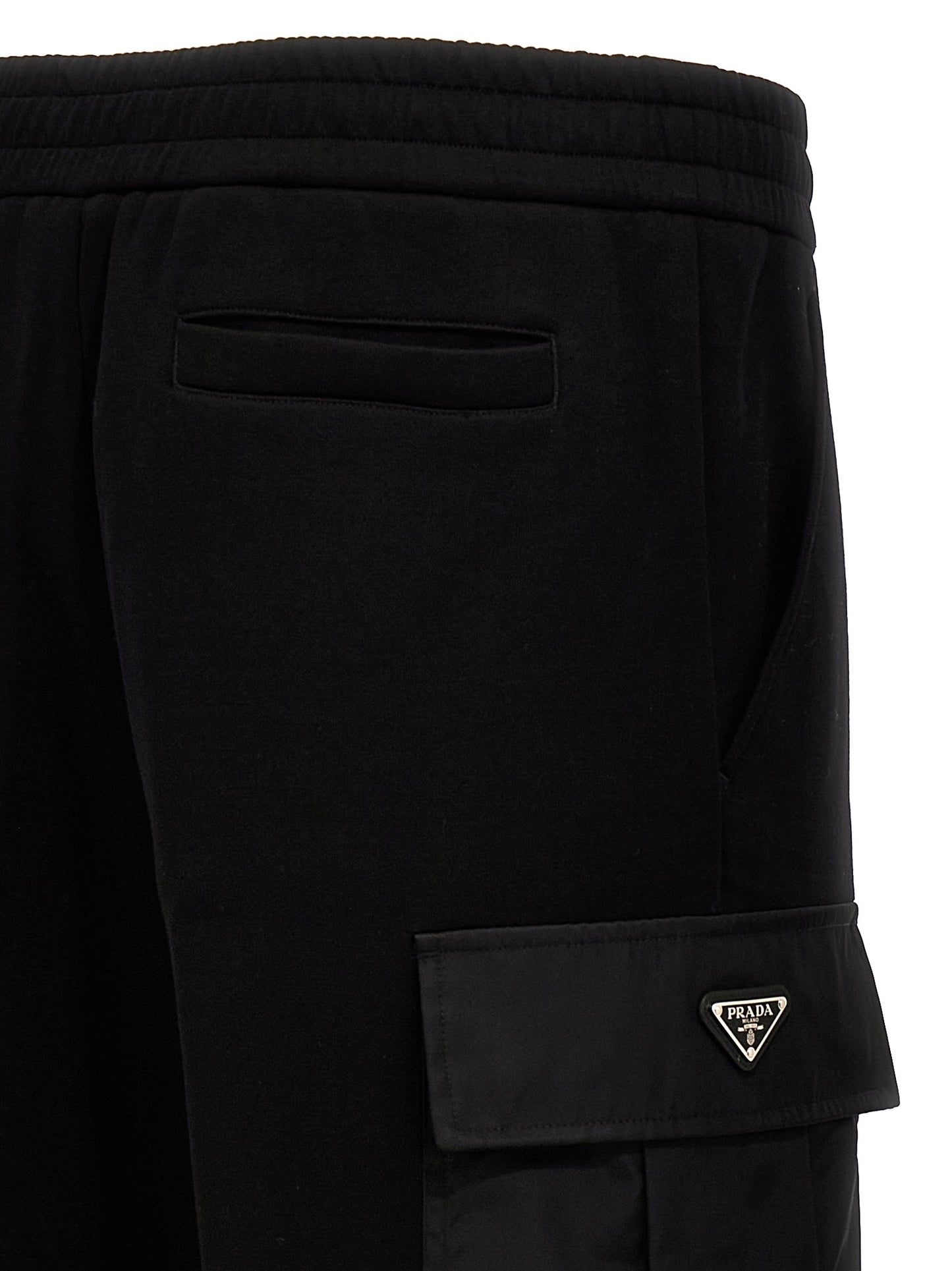 Prada NYLON INSERT CARGO JOGGERS UJP228SOOO11JEF0806