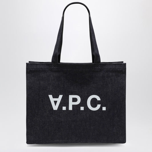 A.P.C. Blue denim Daniela shopping bag COCSX-M61446COP_APC-IAI