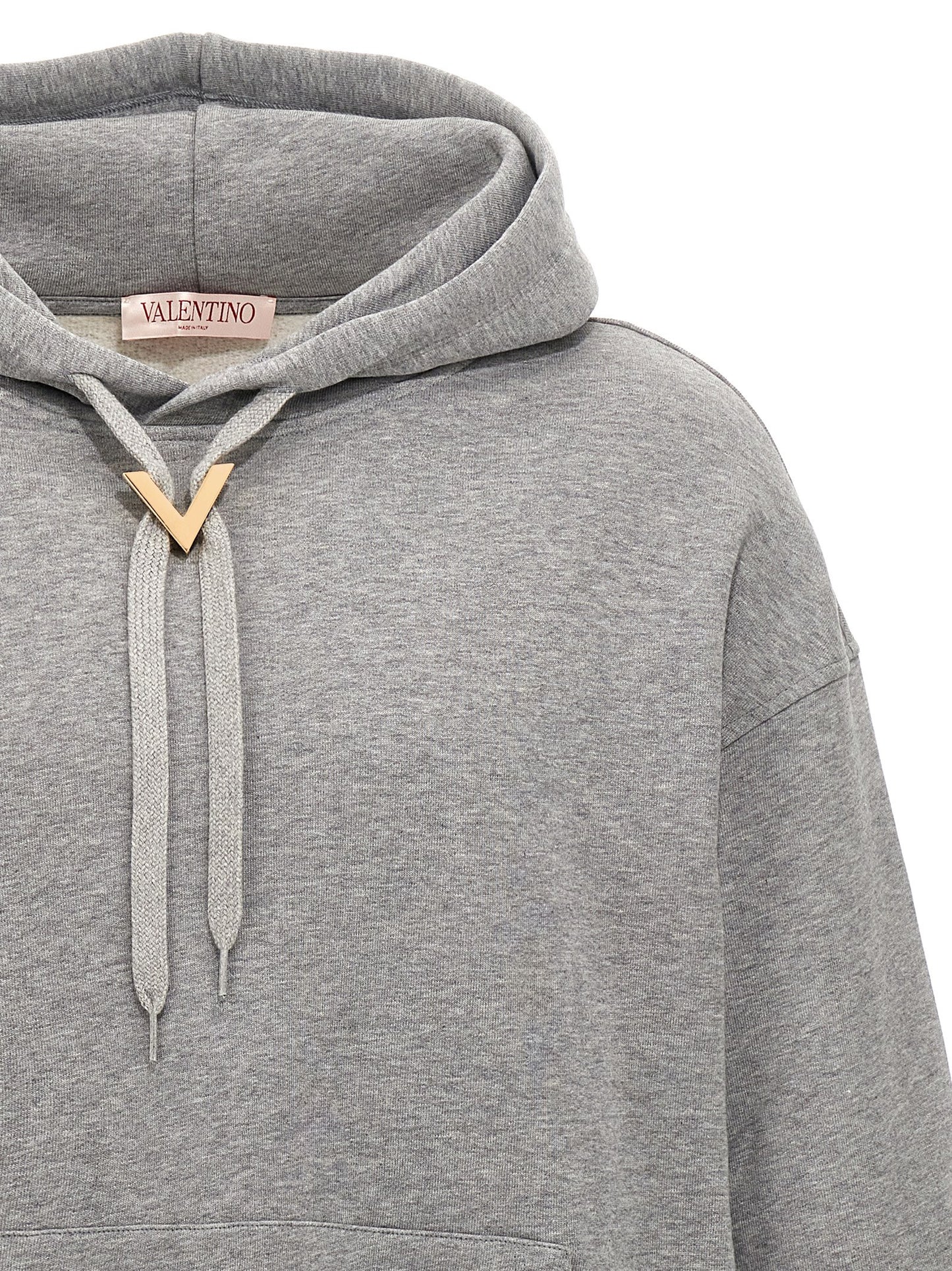 Valentino Garavani VALENTINO 'V DETAIL' HOODIE 5B3MF23M8ST080