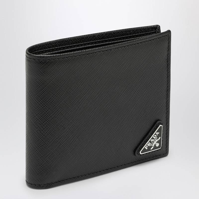 Prada Black Saffiano horizontal wallet 2MO513QHHQ_PRADA-F0002