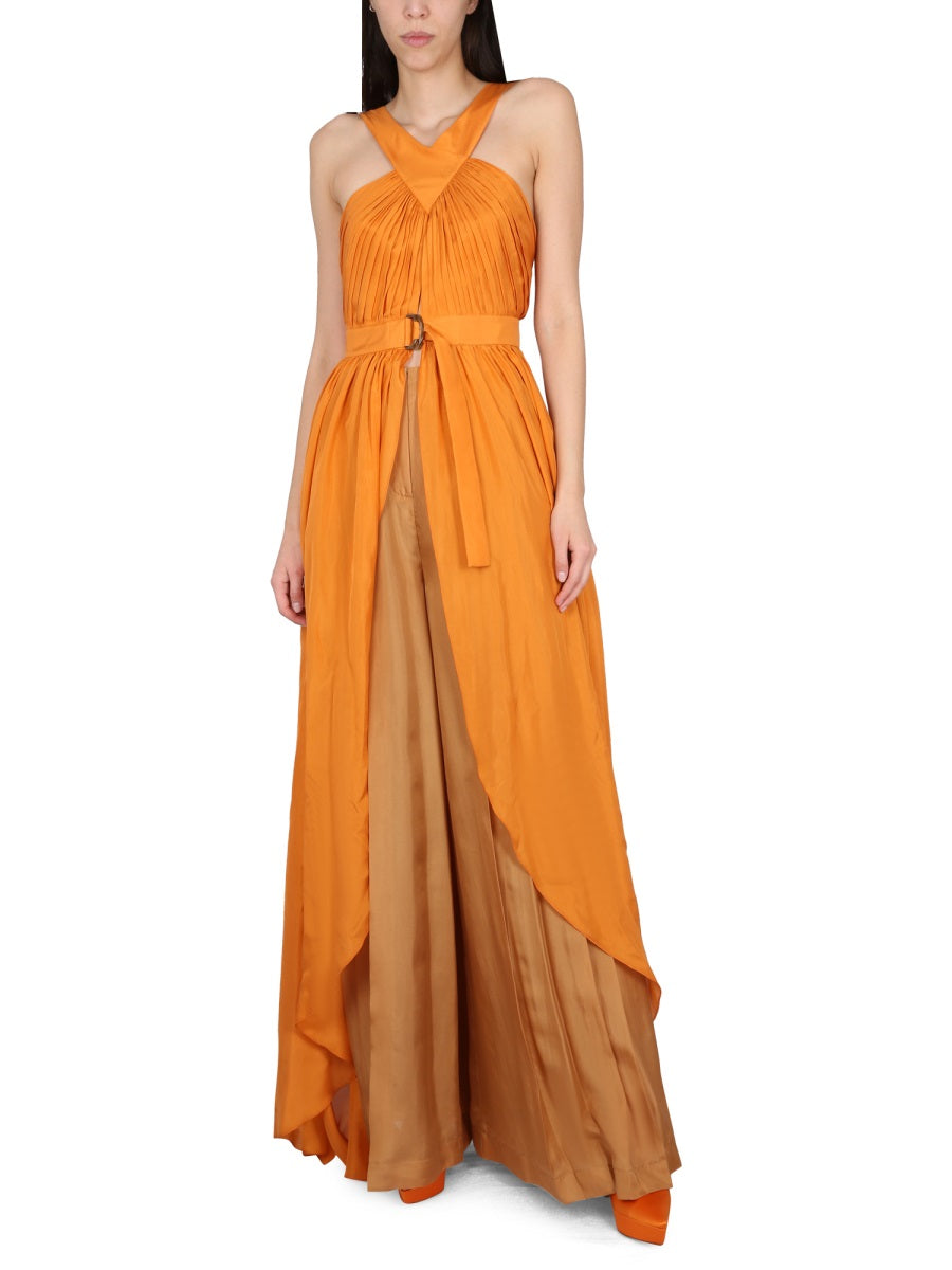 ALBERTA FERRETTI SILK DRESS 040201180073