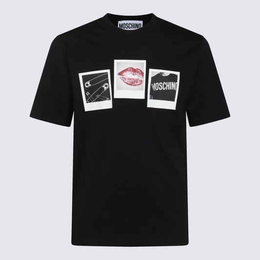 MOSCHINO T-shirts and Polos Black 242ZZA071652411555