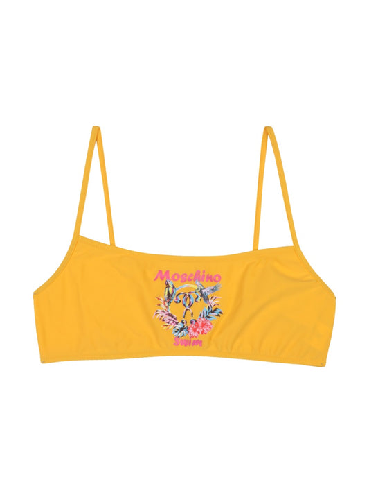 MOSCHINO "PARROT" BIKINI TOP 573352110048