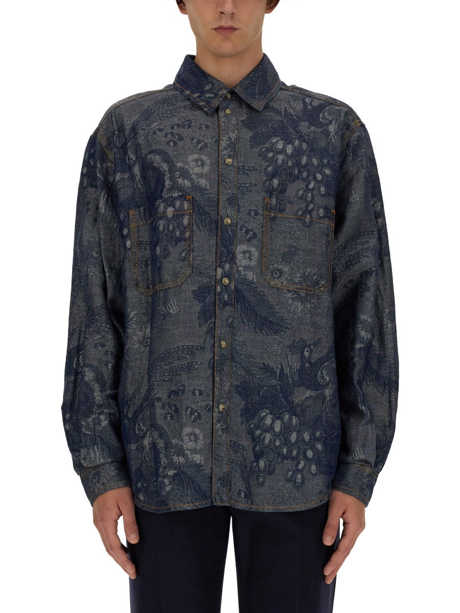 ETRO PAISLEY PATTERN SHIRT MRNE000399TTE14S9091