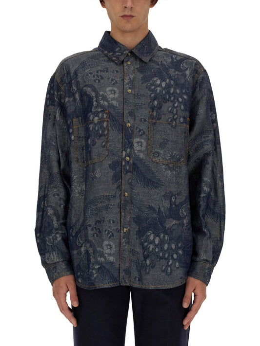 ETRO PAISLEY PATTERN SHIRT MRNE000399TTE14S9091