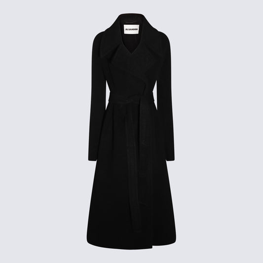 Jil Sander Coats Black J02AA0138J41387001