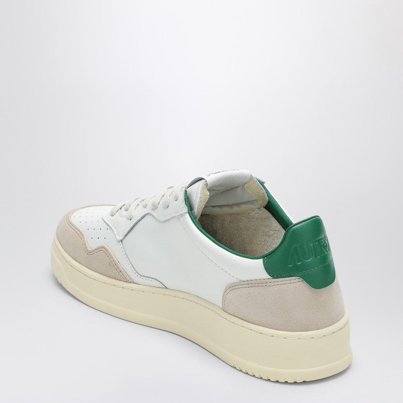 AUTRY Medalist sneakers in white/green leather AULMMA05P_AUTRY-MA05