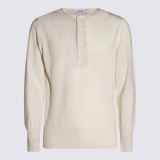 LARDINI Sweaters White IVLMML372IV63010100