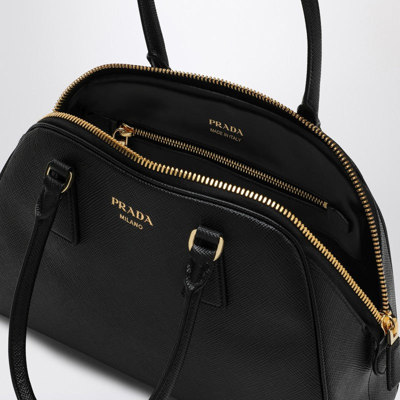 Prada Medium black bag in Saffiano 1BG537MOM2A4AP_PRADA-F0002