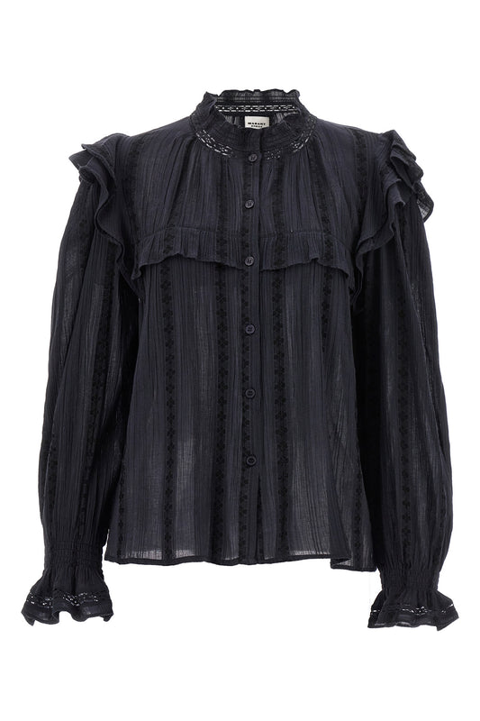 Isabel Marant Étoile 'JATEDY' SHIRT 24PHT0382FAB1J18E01BK