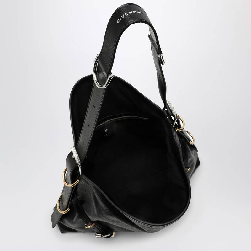 GIVENCHY Medium Voyou bag in black leather BB50SSB1Q7Q_GIV-001